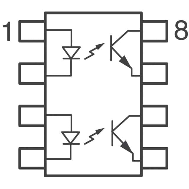ILD615-3 Vishay Semiconductor Opto Division  Optoisolators - Transistor Photovoltaic Output